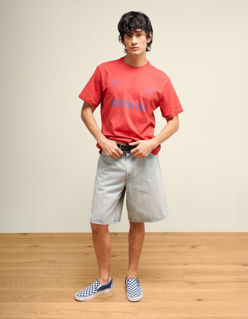 American Eagle AE Standard Fit Graphic Logo T-Shirt - Image 1