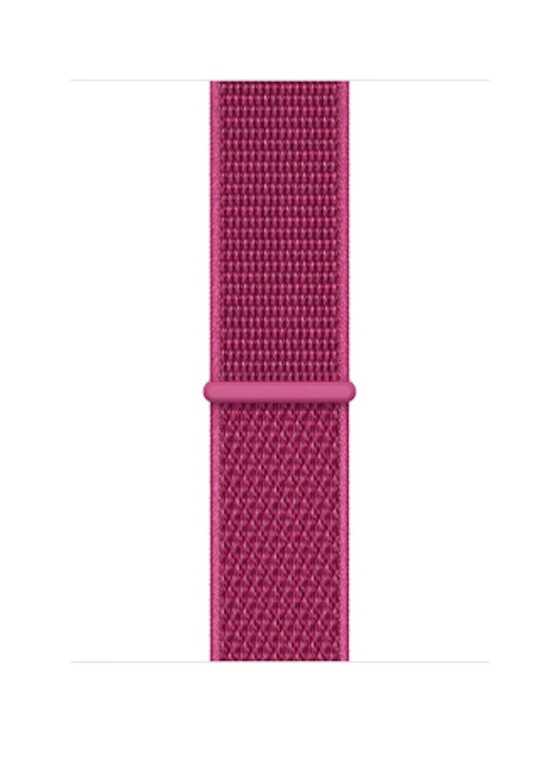 CATANES Nylon Sport Loop Band Compatible for Apple Watch 42mm (Series 10) 38mm 40mm 41mm Dragonfruit - Image 1