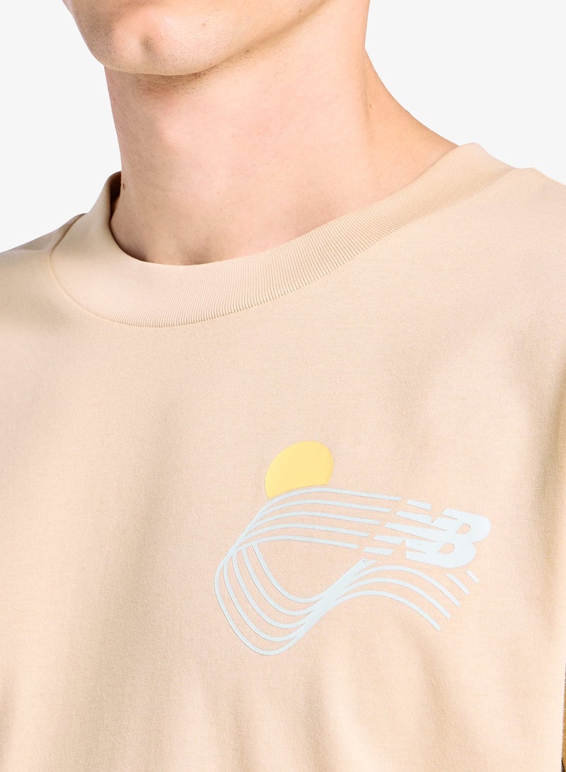 New Balance Essential Sun Logo T-Shirt - Image 4