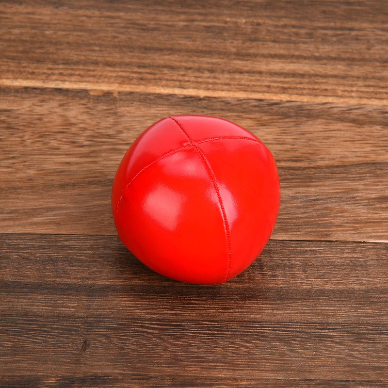 3 pcs PU Juggling Balls Clown Juggle Ball Set for Beginner&Professionals(red) - Image 2