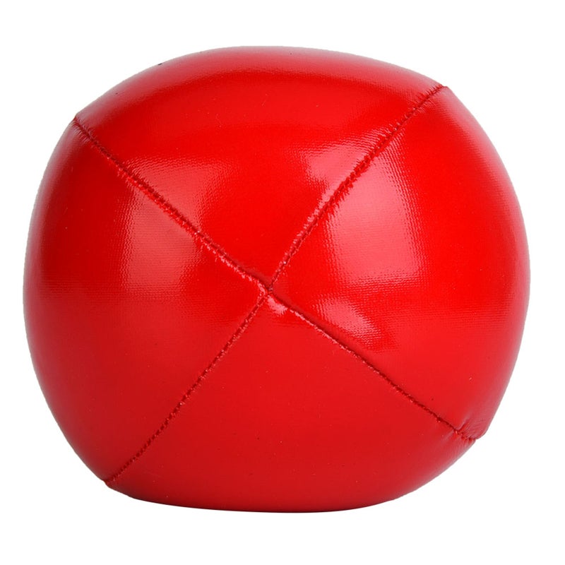 3 pcs PU Juggling Balls Clown Juggle Ball Set for Beginner&Professionals(red) - Image 1