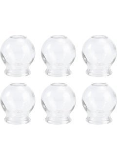 klarako 6Pcs Cupping Therapy Sets: Glass Fire Cupping Jars Thick Glass Cupping Set Chinese Acupoint Vacuum Cupping Therapy for Massage Back Relieve Fatigue ( No. 2 )  - Image 1
