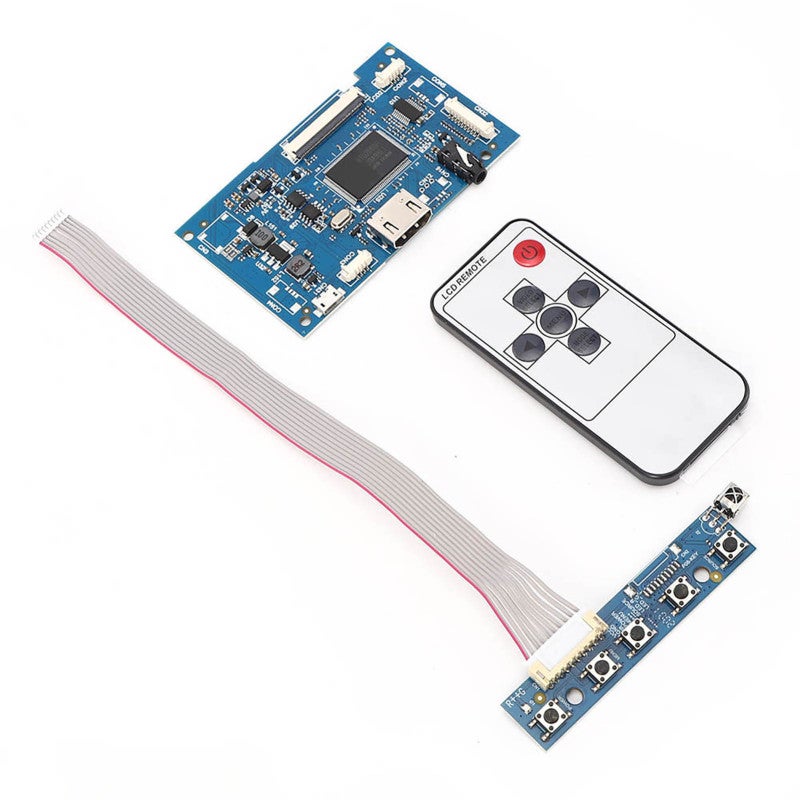RMC HDMI Controller Board Kit: 5V DC Input Synthetic Cardboard - Dual-Color LED Indicator, Automatic Signal Detection Motor Driver Board for Industrial Devices, Raspberry Pi DIY Robots - Image 2