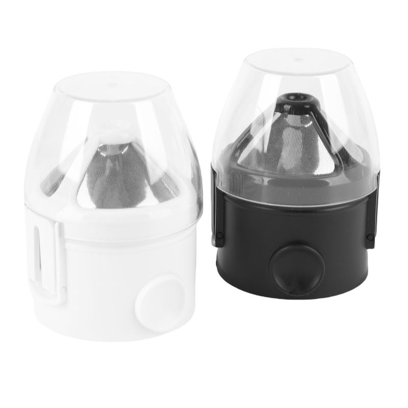 2 Sets Pour Over Coffee Dripper 304 Stainless Steel Foldable Reusable Efficient Filteration Coffee Filter for Travel Camping Home - Image 2
