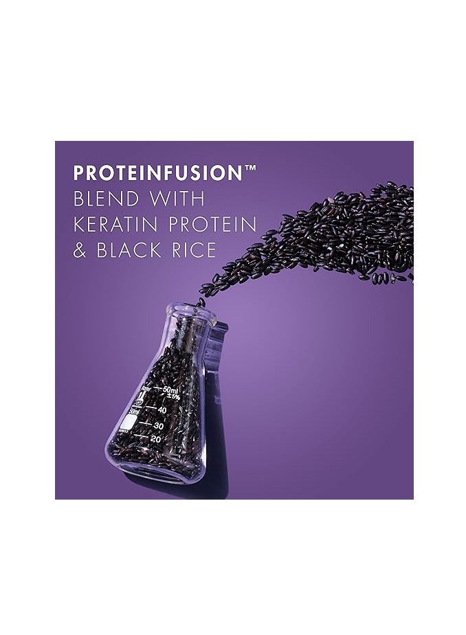 Nexxus Keraphix ProteinFusion Conditioner with Keratin Protein and Black Rice Conditioner for Damaged Hair 33.8 oz - Image 4