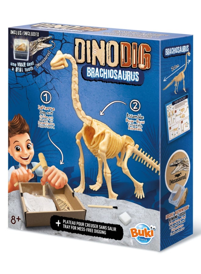Buki Dino Dig Brachiosaurus Kit (20 cm) - Image 1