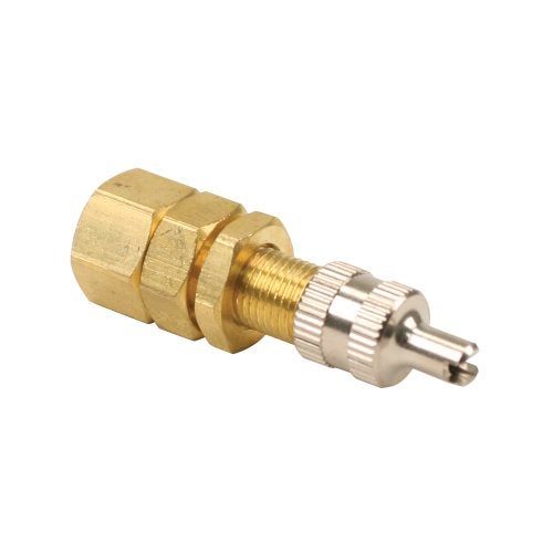 Viair 92839: Inflation Valve (for 1/4" Air Line Compression Fitting), Gold - Image 1