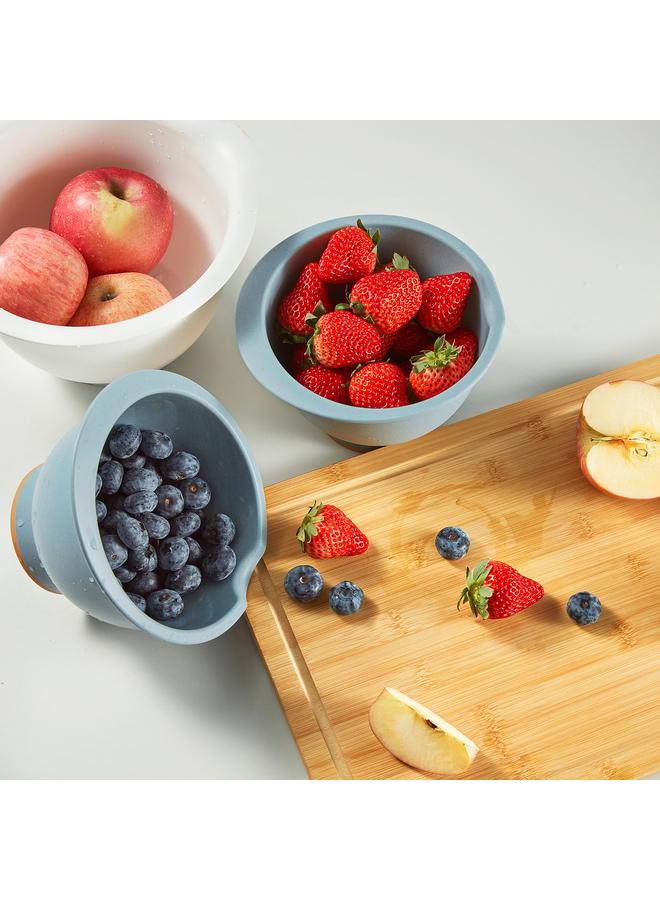 erorex Mixing Bowl, Light Grey-Blue, 1 L - Image 5