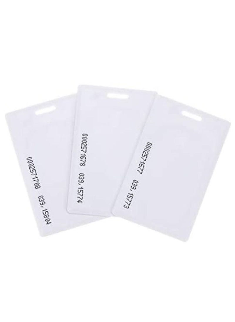 Rubik Employee Cards 125Khz TK4100 EM4100 RFID Card Clamshell ID & Door Access (Non Writeable, Fixed Number) RFID Proximity Cards 125 khz (50 Cards)  - Image 2