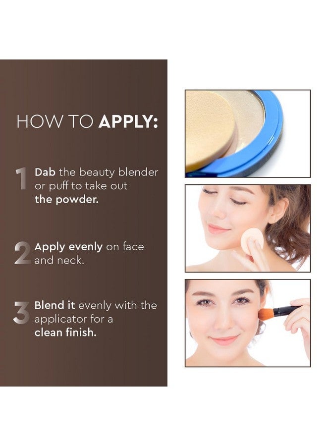 Million Colors Compact Powder for Women | Face Setting Powder | Oil Control, Matte Finish SPF 30 Compact | Long-Lasting, Blends Easily, Minimizes Pores | For All Skin Type - Ivory 03, 12g - Image 4