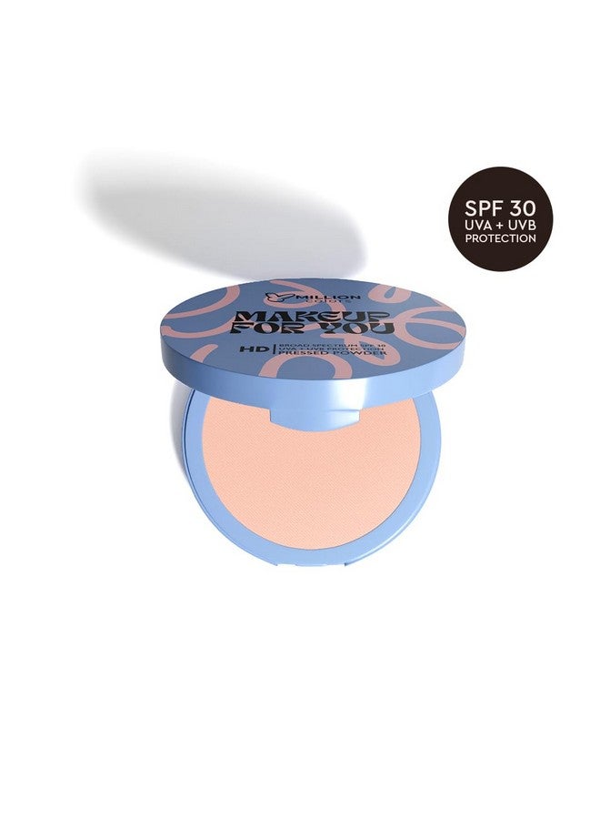 Million Colors Compact Powder for Women | Face Setting Powder | Oil Control, Matte Finish SPF 30 Compact | Long-Lasting, Blends Easily, Minimizes Pores | For All Skin Type - Ivory 03, 12g - Image 2