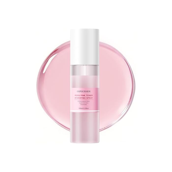 24-Hour Hydrating Pdrn Dual-Serum Spray for Face with Salmon DNA, Ceramides & Hyaluronic Acid, Long-Lasting Hydration, Lightweight and Glow, Multi-Use for Sensitive Skin, Makeup