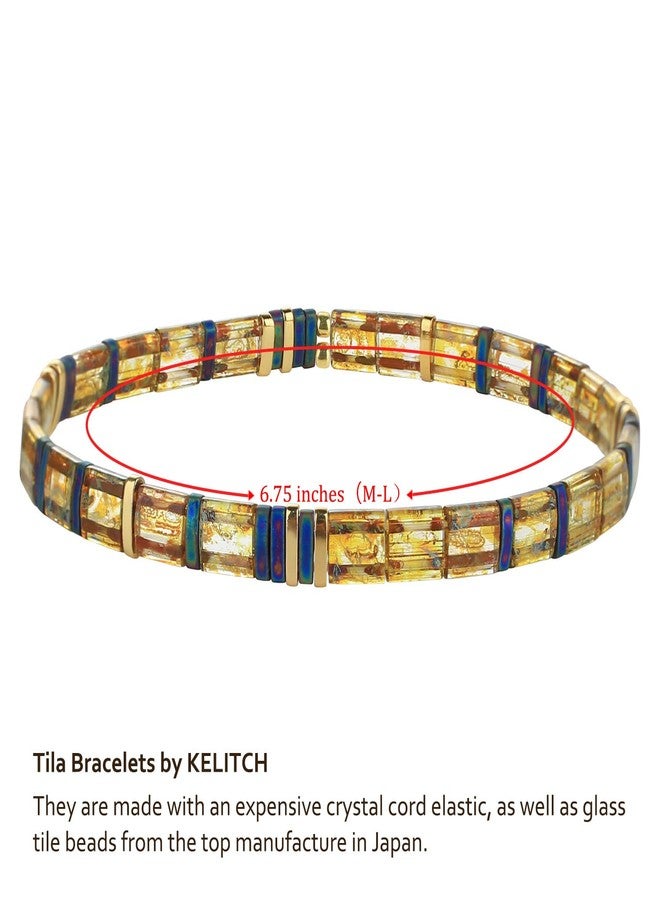 KELITCH Women Stretch Bracelets Tila Beaded Bracelet Candy Colors Friendship Bracelets New Jewelry - Image 4