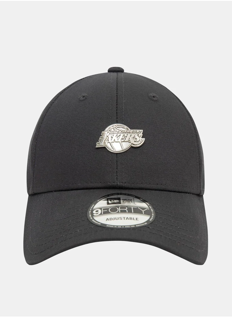 نيو ايرا Men's NBA Los Angeles Lakers Metallic Pin 9FORTY Cap