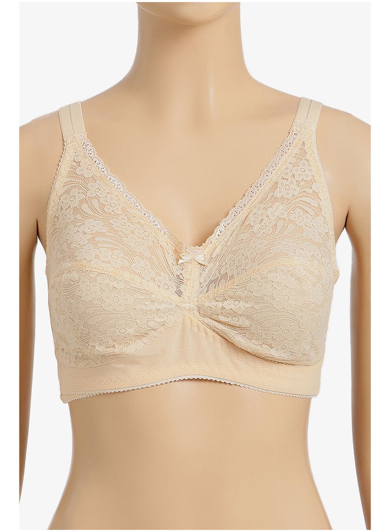 Carina Lace Overlay Minimizer Bra - Image 1