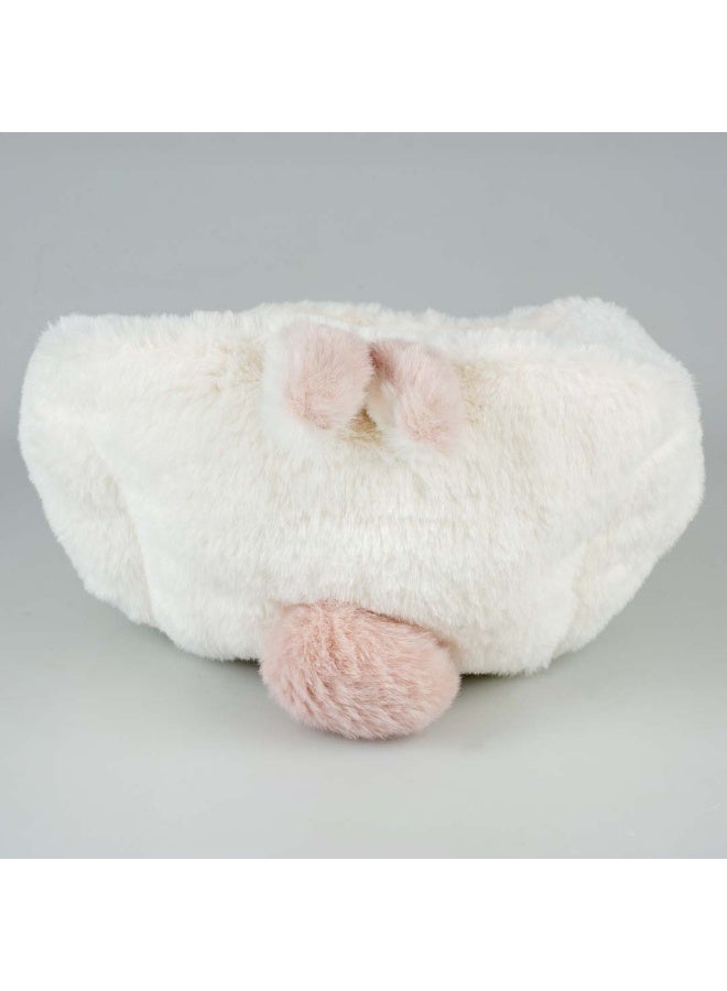 Duvo + Duvo+ Bunny Bed For Small Animal-Plush S - 16x16x16cm White - Image 3