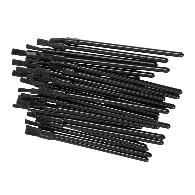 Disposable Mini Lip Brush 150pcs Nylon Flat Tip Makeup Applicators for Lip Gloss Lipstick Travel Use - Image 1