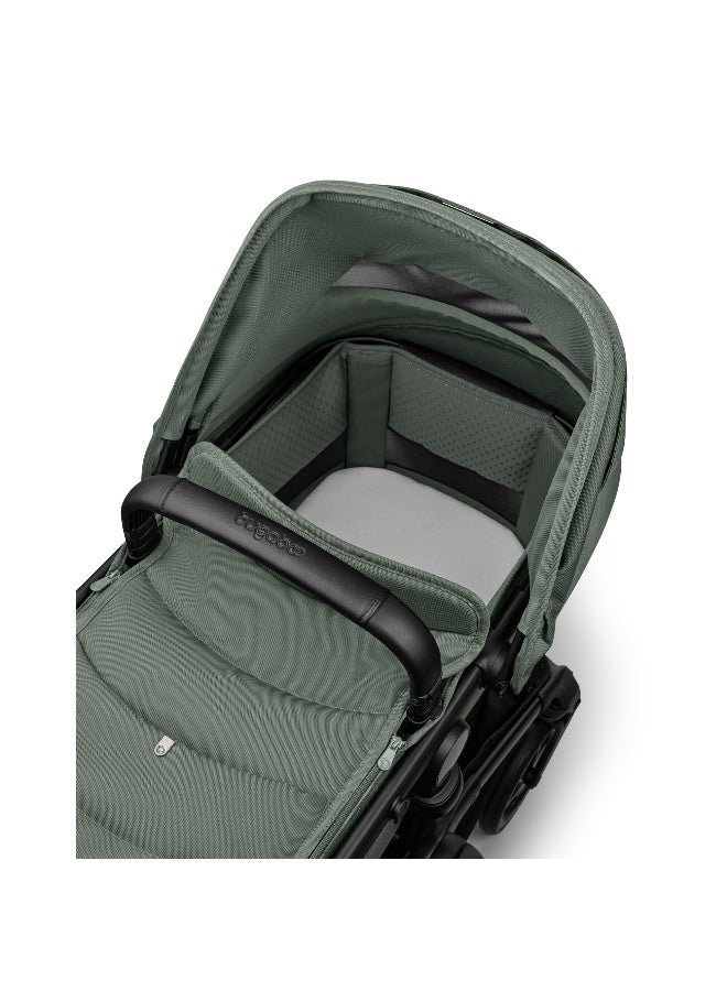 Bugaboo Fox 5 Renew Complete Stroller in ME Black and Forest Green - Image 5