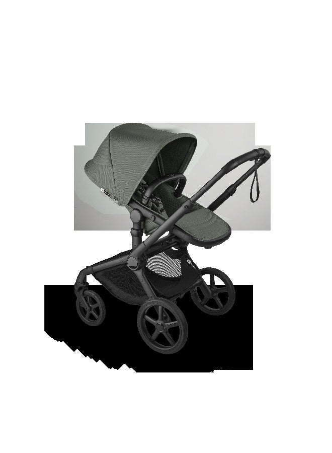 Bugaboo Fox 5 Renew Complete Stroller in ME Black and Forest Green - Image 3