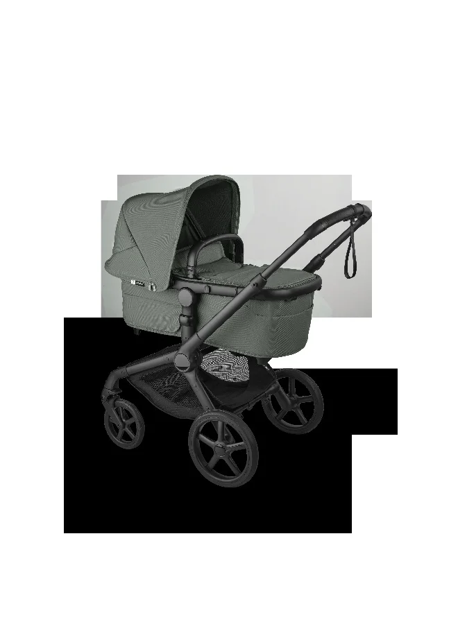 بوجابو Bugaboo Fox 5 Renew Complete Stroller in ME Black and Forest Green