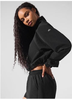 alo alo half-zip Jacket Short stand-up collar Sports casual yoga jacket  - Image 1