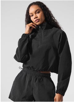 alo alo half-zip Jacket Short stand-up collar Sports casual yoga jacket  - Image 2