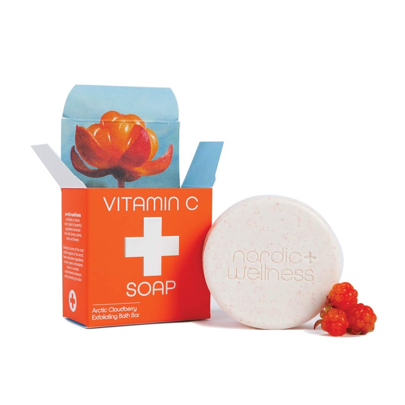 NordicWellness Vitamin C Soap with Arctic Cloudberry 43oz Bar