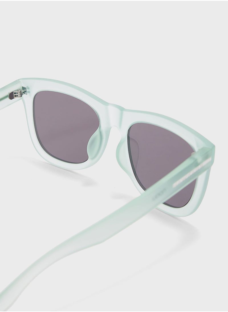 HAWKERS - Frozen Iced Aqua  Clubmaster Sunglasses - Image 1