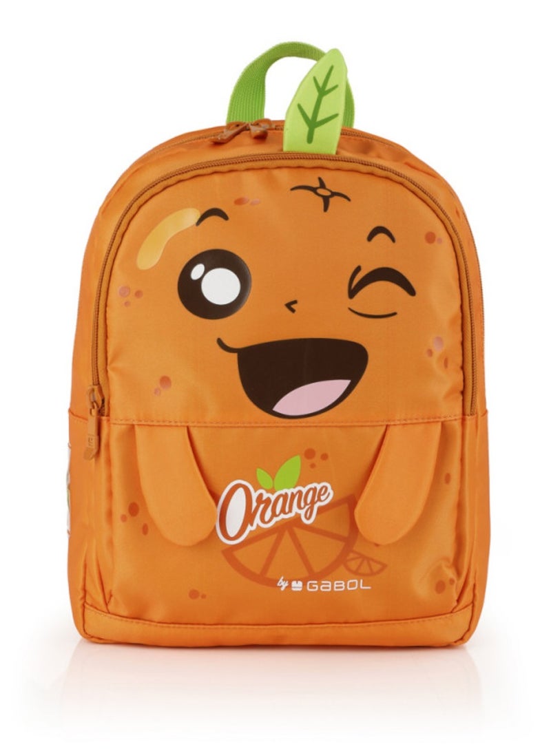 GABOL Gabol Tutti Frutti Kids Backpack Lightweight Children's Nursery School Bag for Preschool Boys Girls Theme Orange  - Image 1