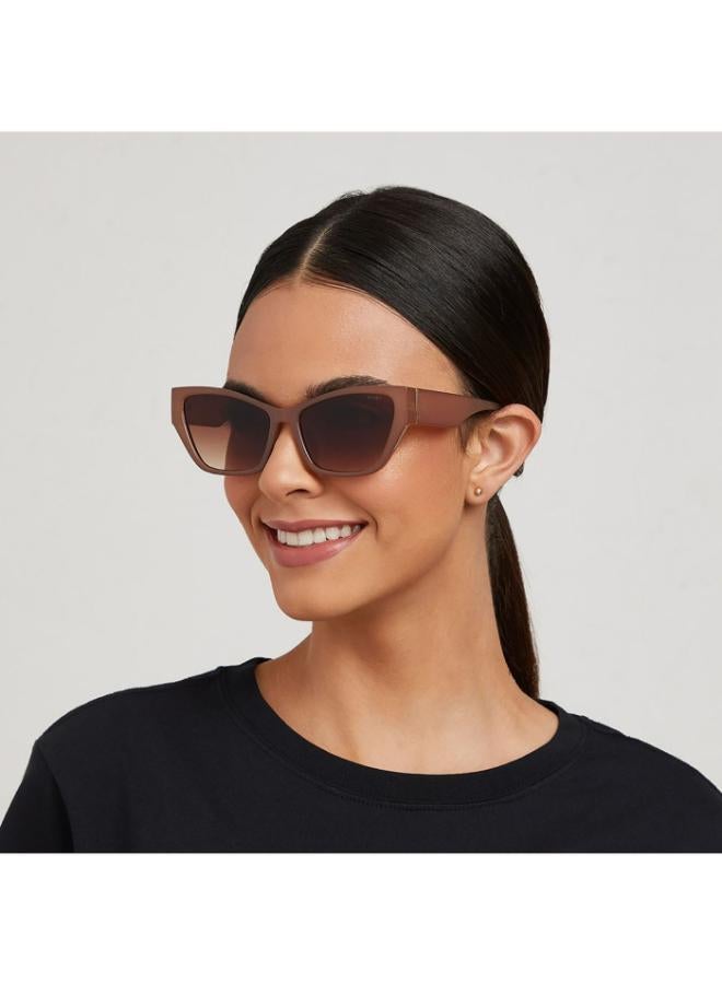 بلاك أوت نظارة شمسية نسائية بيج من كايلا - Image 5