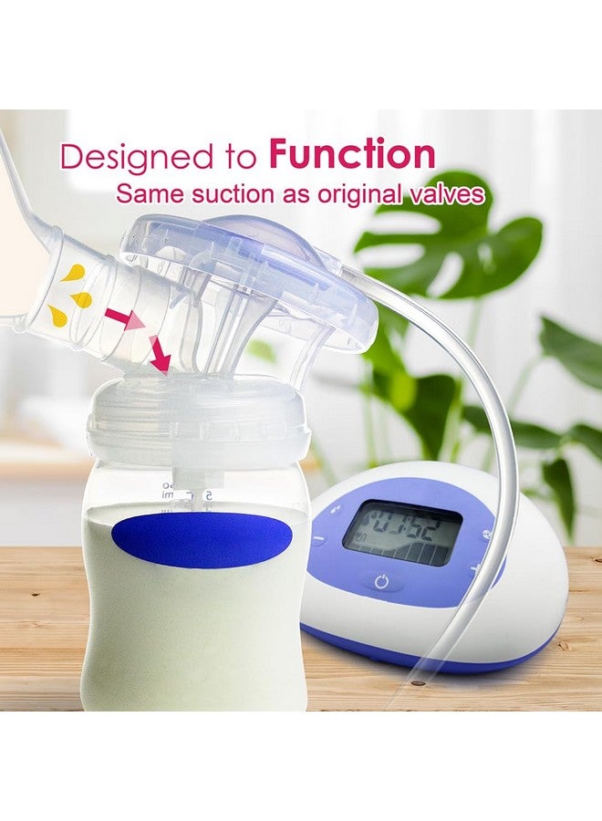 Nenesupply 4 pc Duckbill Valves Compatible with Lansinoh Pumps Parts and Breast Pumps Replacement to Lansinoh Valves. Use with Signature Pro Smartpump Manual Pump - Image 3