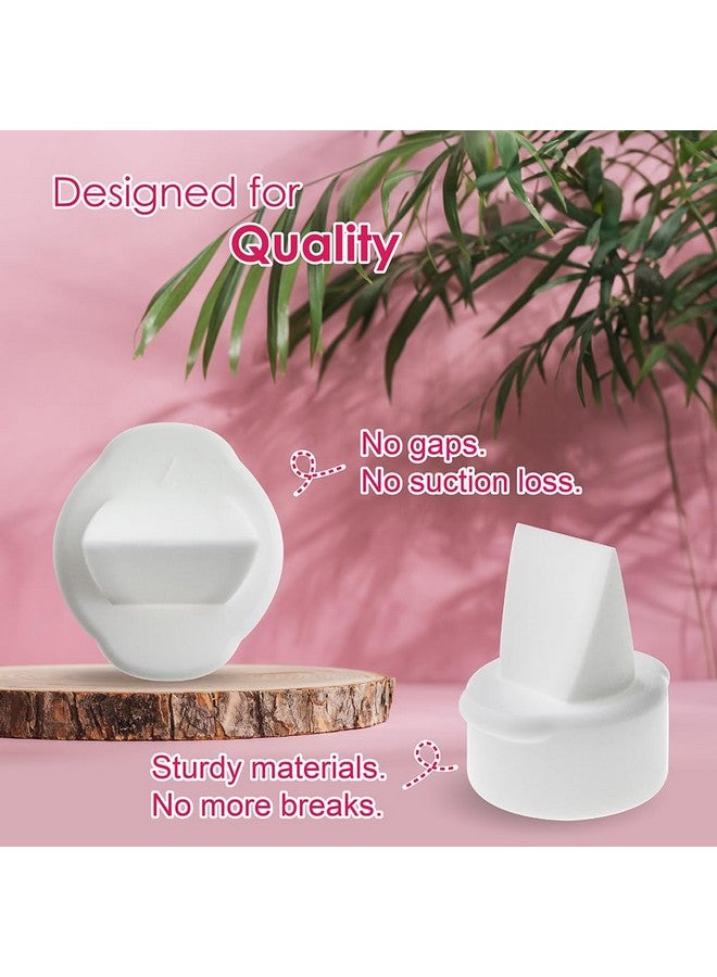 Nenesupply 4 pc Duckbill Valves Compatible with Lansinoh Pumps Parts and Breast Pumps Replacement to Lansinoh Valves. Use with Signature Pro Smartpump Manual Pump - Image 4