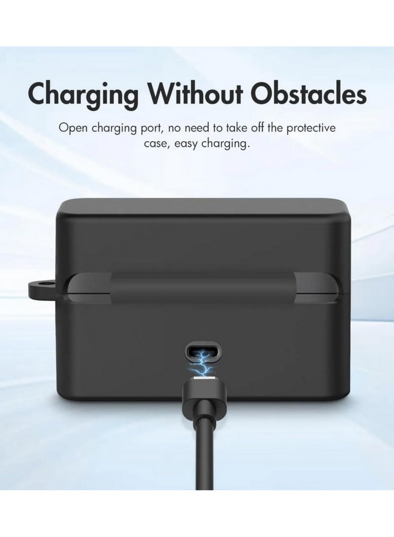 لغطاء حماية صندوق شحن DJI Mic Mini، حافظة سيليكون لاسلكية للميكروفون، مقاوم للصدمات والغبار والخدوش، بتصميم ناعم مضاد للانزلاق - Image 2