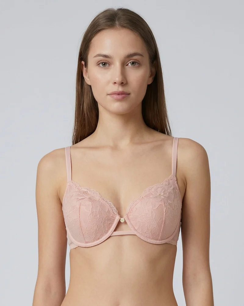 ايسلا اند ايفي Isla & Evie Lace Lightly Lined Full-Coverage Bra