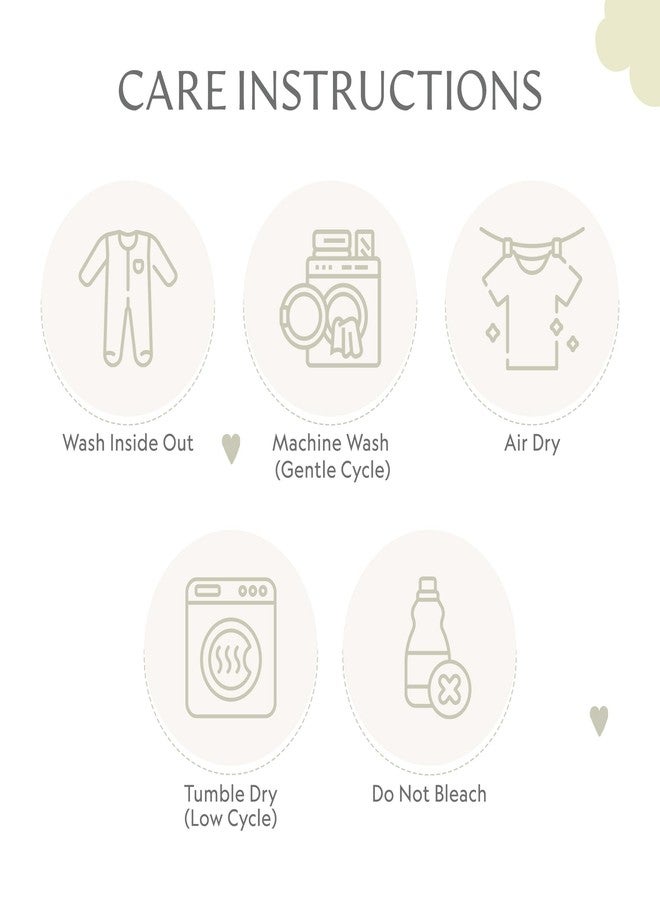 Bamboo Little Soft Baby Footie Pajamas, Baby Clothes, Newborn Sleepers, 95% Viscose and 5% Spandex, 0-24 Months - Image 4