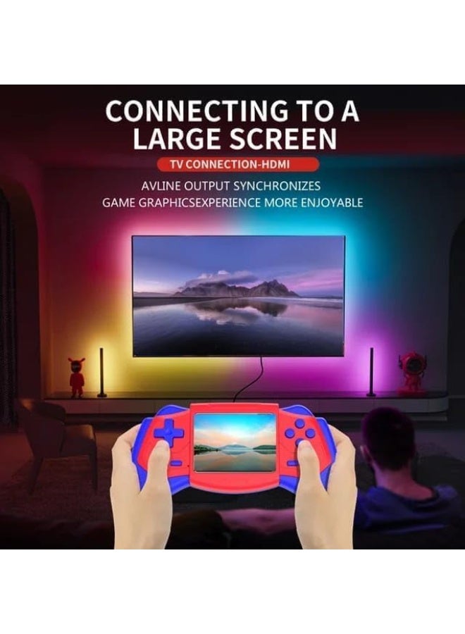 ELTRAZONE S3 Handheld Retro Video Game Console for Kids, Portable Rechargeable Gaming Device with TV Output, LCD Display, Random Color - Image 2