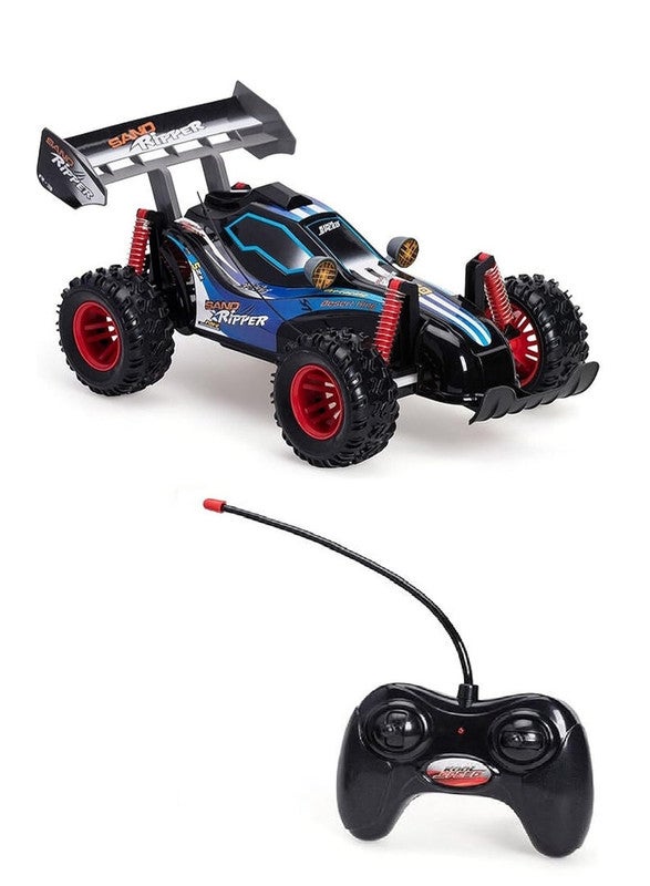 gearbox Kool Speed 1:16 R/C Sand Ripper Buggy 27 Mhz Remote Control Toys For Kids  3 Years+ (Blue) - Image 1