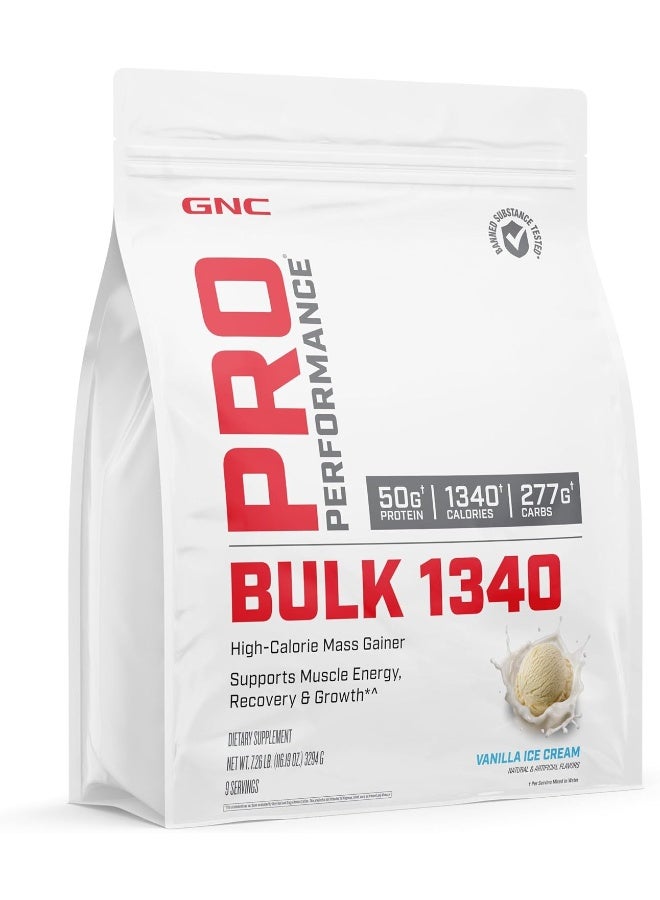GNC GNC Pro Performance Bulk 1340 Vanilla - Image 1