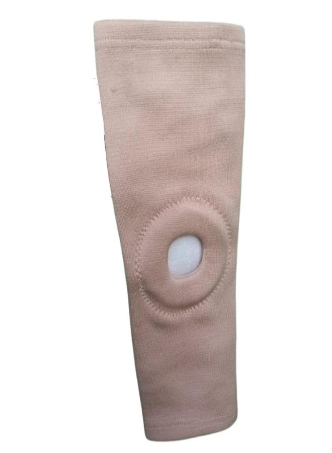 MEDTRIX Open Patella Knee Cap Knee Support Beige M - Image 3