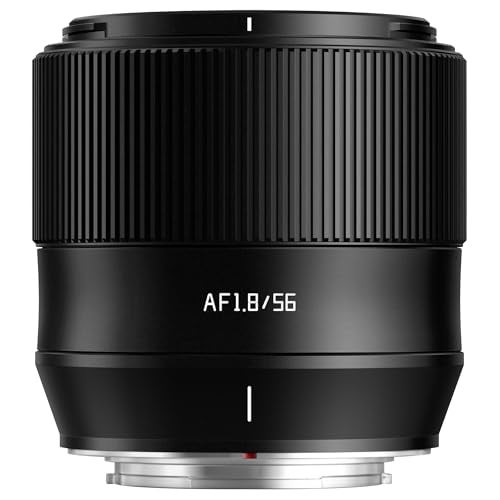 TTArtisan AF 56mm F18 Fuji XF 56mm f18 Fuji X Mount Lens APSC Lens for Fujifilm XMount XS10 XA5 XA7 XM1 XM2 XE4 XT1 XT10 XT2 XT20 XT3 XT4 XT100 Black - Image 1