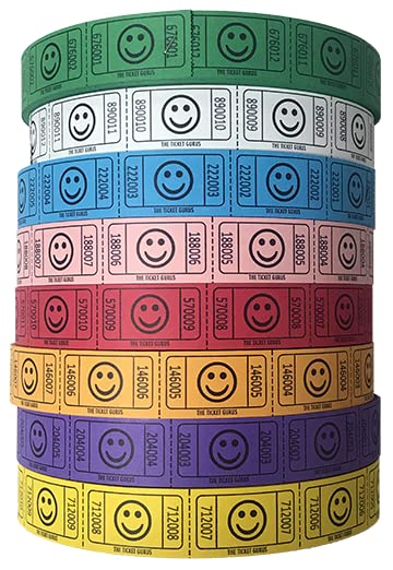 The Ticket Gurus-(8) Single Smile Rolls- 2000 Tickets Per Roll - Image 3