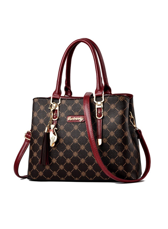 Dezia Generation Of Women's Bag New Joker Fashion Large Capacity Temperament Portable Slung Middle-aged Mother Women's Bag - Image 3
