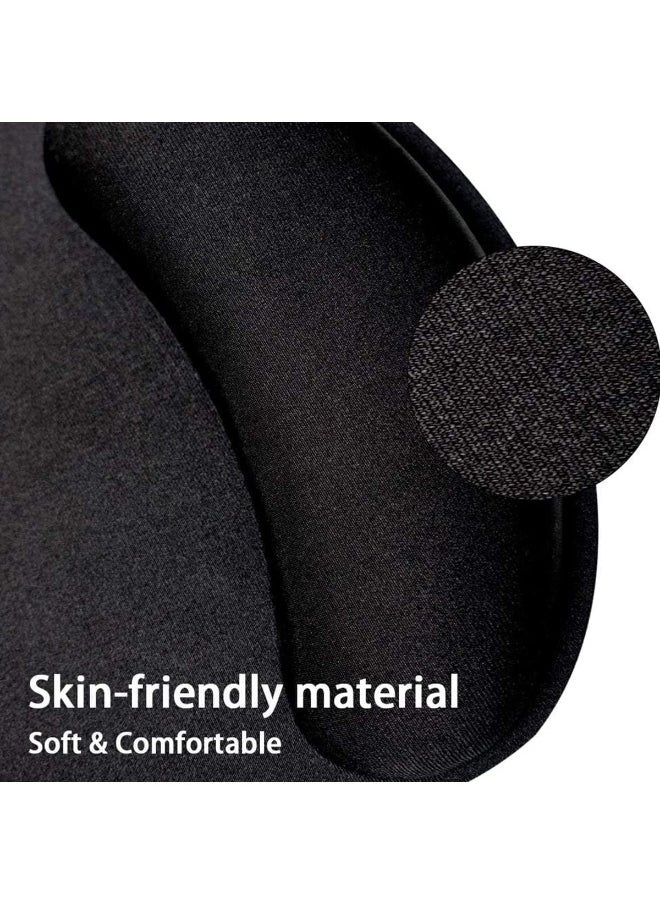 ECVV Ergonomic Mouse Pad with Keyboard Wrist Rest Support for Gaming/Working, Nonslip Memory Foam Keyboard Mouse Wrist Support Set for Easy Typing Pain Relief  - Image 5