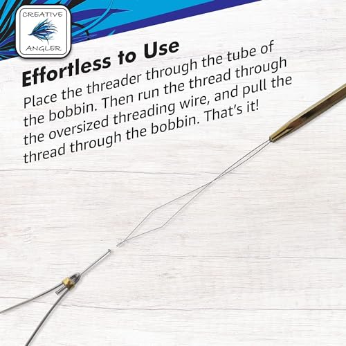 Creative Angler Bobbin Threader for Fly Tying, Fly Fishing Flie or Lure Making Tool - Image 3