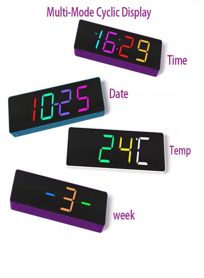 Gikfun Colorful Digital Clock DIY Kit Colorful RGB Clock Microcontroller Soldering Practice Training Making Parts and Accessories EK1996 - Image 5