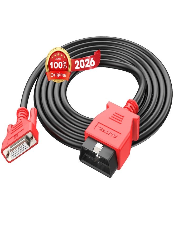 Autel Original OBD2 Main Test Cable Only MaxiSys MS908P - 16 Pin 3 Rows Main Test Cable, Work for MS908S PRO II, MK908 Pro II, MS908CV II, Elite II, Elite, MS909, MS919, Ultra Lite, Ultra - Image 1