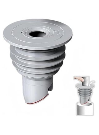 Washing Machine Drain Hose Seal, Anti-Odor Floor Drain Plug Sewer Pipe Seal Ring Sealing Cover, Washing Machine Sealing Plug,2Pcs (L(60-65mm)) - pzsku/Z2239F85FA54BC252C7CFZ/45/_/1725492276/c35f8f46-cabd-40ad-a563-777ffef9195b