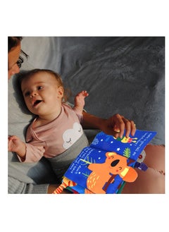Y&D Baby Touch and Sensory Toys Cloth Book KASTWAVE Feel Crinkle Books for Babies, Infants & Toddler, Early Development Interactive Fabric Boys Girls (Rainforest)  - Image 4