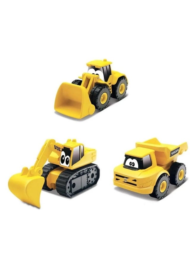 BB Junior - BB Junior My 1st Collection Volvo Excavator, Wheel Loader, Dump Truck - Image 1