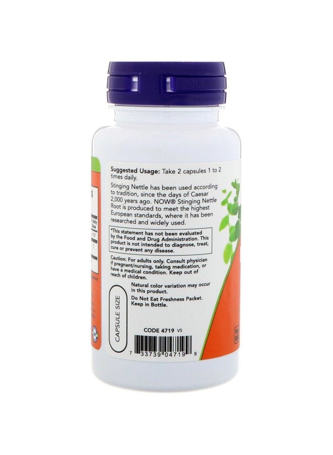Now Foods Stringing Nettle Root Extract 250mg 90 Veg Capsules (Pack of 3) - Image 3
